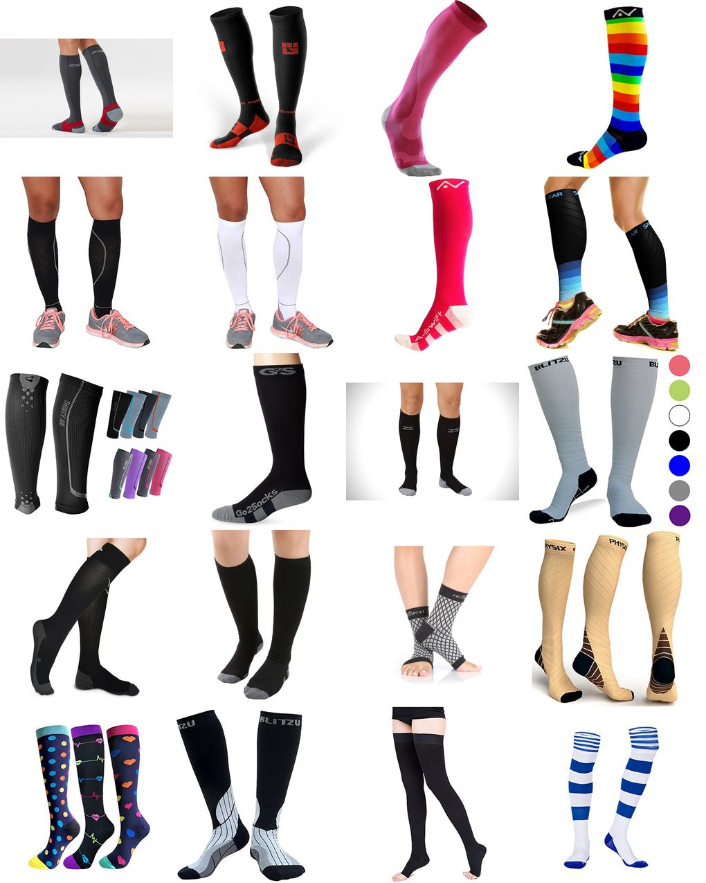 best running compression socks
